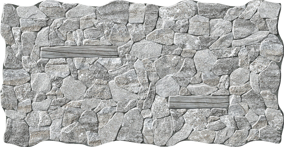 Изображение товара Керамогранит Porcelanicos HDC Castle 365 Steel 33.3 x 65 см серый для стен