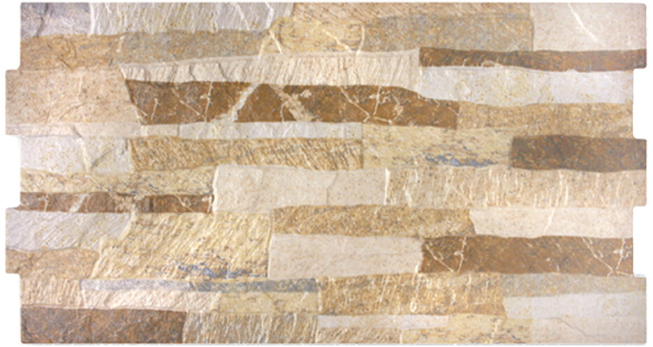 Изображение товара Керамогранит Porcelanicos HDC Viena 360 Beige 30x60 см для стен, матовая рельефная поверхность