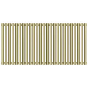 Изображение товара Радиатор отопления Сунержа Эстет-00, ширина 112.5 см, высота 50 см, 25 секций, боковое подключение, цвет шампань, 020-0332-5025