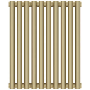 Изображение товара Радиатор отопления Сунержа Эстет-00, 10 секций, боковое подключение, золото