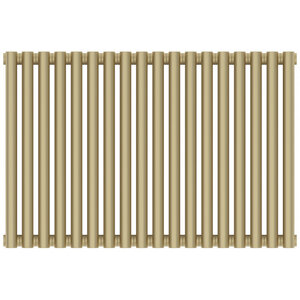 Изображение товара Радиатор отопления Сунержа Эстет-00, ширина 81 см, высота 50 см, 18 секций, боковое подключение, цвет матовая шампань, 022-0332-5018