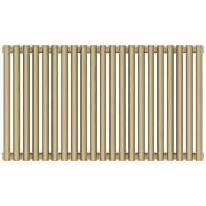 Изображение товара Радиатор отопления Сунержа Эстет-00, ширина 94.5 см, высота 50 см, 21 секция, боковое подключение, цвет матовая шампань, 022-0332-5021