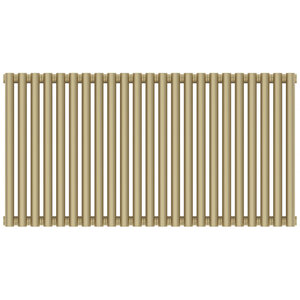 Изображение товара Радиатор отопления Сунержа Эстет-00, ширина 103.5 см, высота 50 см, 23 секции, боковое подключение, цвет матовая шампань, 022-0332-5023