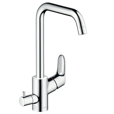 Изображение товара Смеситель Hansgrohe Focus E2 31823000 с запорным вентилем
