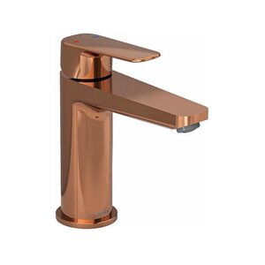 Изображение товара Смеситель Teska Quars для раковины, розовое золото, E 5619