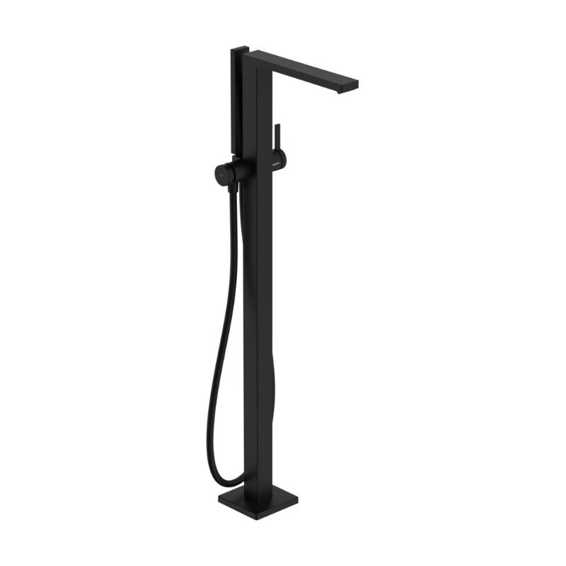 Изображение товара Смеситель для ванны и душа Hansgrohe Tecturis E, 73445670, напольный, черный матовый Изображение товара Смеситель для ванны и душа Hansgrohe Tecturis E, 73445670, напольный, черный матовый