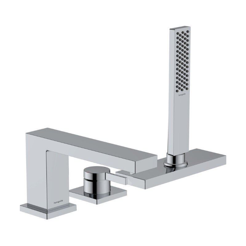 Изображение товара Смеситель для ванны и душа Hansgrohe Tecturis E 73443000 хром монтаж на борт ванны