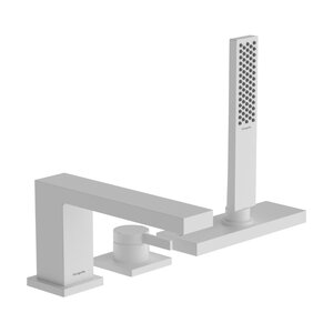 Изображение товара Смеситель для ванны и душа Hansgrohe Tecturis E, 73443700, монтаж на борт ванны, белый матовый Изображение товара Смеситель для ванны и душа Hansgrohe Tecturis E, 73443700, монтаж на борт ванны, белый матовый