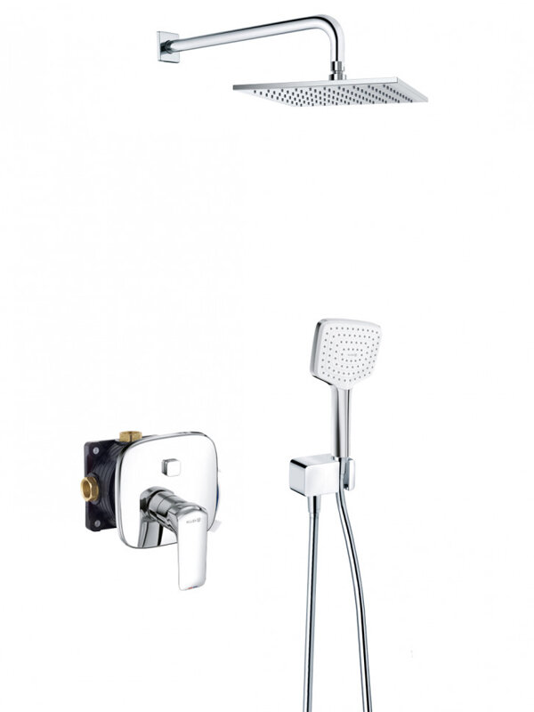 Изображение товара Душевой набор 7 в 1 Kludi Ameo 416720575 встраиваемый, хром