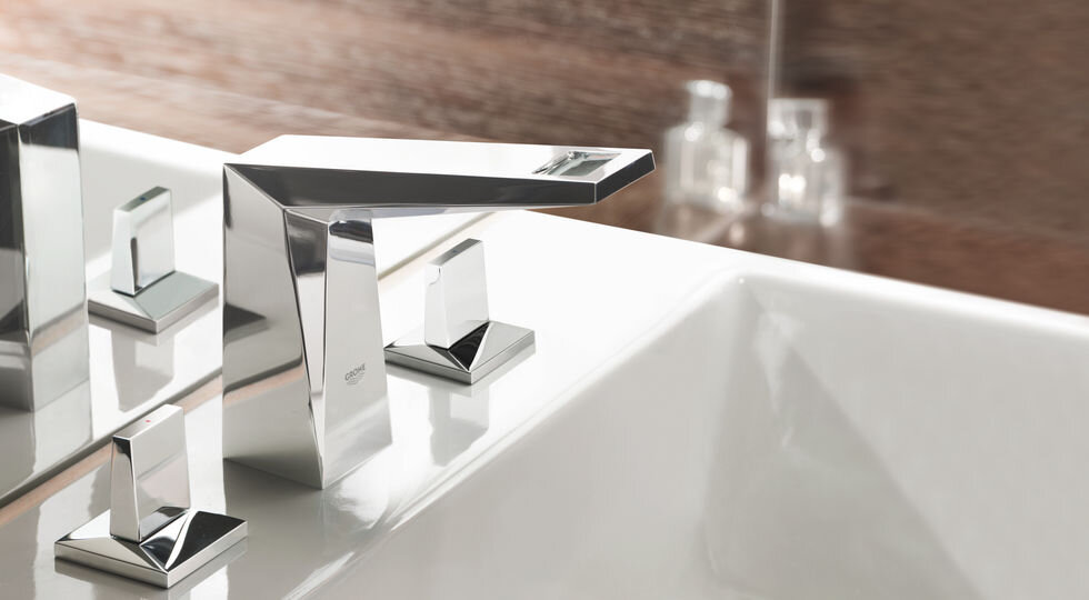 Смеситель для раковины Grohe Allure Brilliant, 20342000, хром, купить в ...