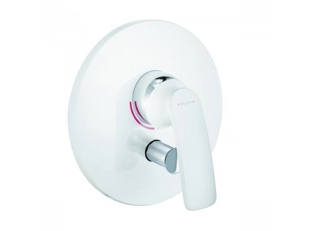 Изображение товара Смеситель Kludi Balance 526509175 для ванны и душа, белый (отсутствует упаковка)