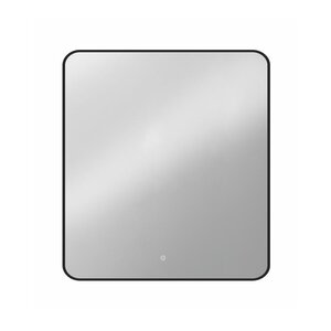Изображение товара Зеркало Orange Black с LED подсветкой 80х80 см черное BL-80ZE