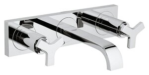 Изображение товара Смеситель для раковины Grohe Allure 20190000 хромение, 172 мм излив, двухвентильный