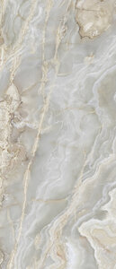 Изображение товара Керамогранит Ava ceramica Onice iride 173066 Argento Lapp 60 x 120 см, 8.8 мм, серый