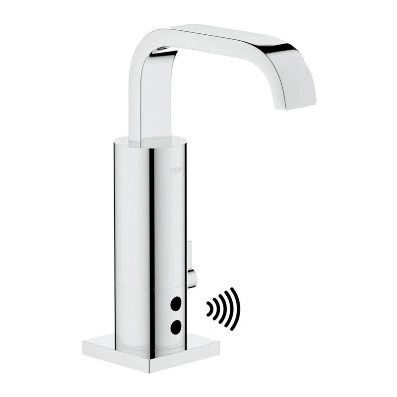 Изображение товара Смеситель для раковины Grohe Allure E, 36095000, сенсорный, хром Изображение товара Смеситель для раковины Grohe Allure E, 36095000, сенсорный, хром