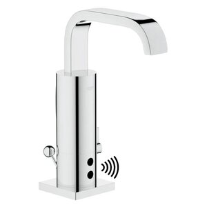 Изображение товара Сенсорный смеситель для раковины Grohe Allure E 36097000 хром с автоматическим управлением