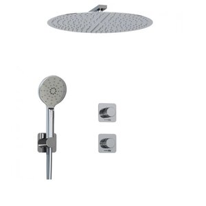 Изображение товара Душевая система WasserKRAFT Mosel 4600, со смесителем, цвет хром, A4651.293.090.117.271.087.127 Изображение товара Душевая система WasserKRAFT Mosel 4600, со смесителем, цвет хром, A4651.293.090.117.271.087.127