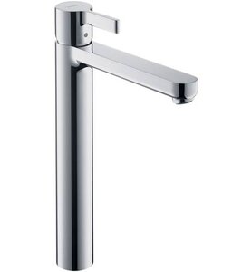 Изображение товара Смеситель для раковины Hansgrohe Metris S, 31022000, со сливным гарнитуром, хром