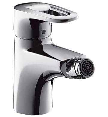 Изображение товара Смеситель для биде Hansgrohe Metropol E хром однорычажный с ограничителем
