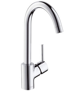 Изображение товара Смеситель для кухонной мойки Hansgrohe Talis S2, 14870000, хром