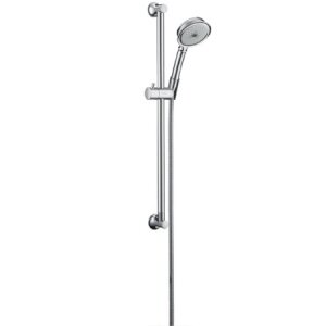 Изображение товара Душевой гарнитур Hansgrohe Croma Classic 100 Multi / Unica'Classic 27769000 65 см, корпус хром, лицевая часть серая
