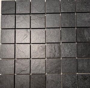 Изображение товара Мозаика Grespania Annapurna AN3048 Negro 30х30 см (4.8х4.8), черный