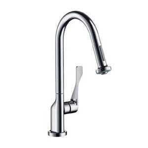 Изображение товара Смеситель для кухонной мойки Axor Citterio, 39835000, хром 