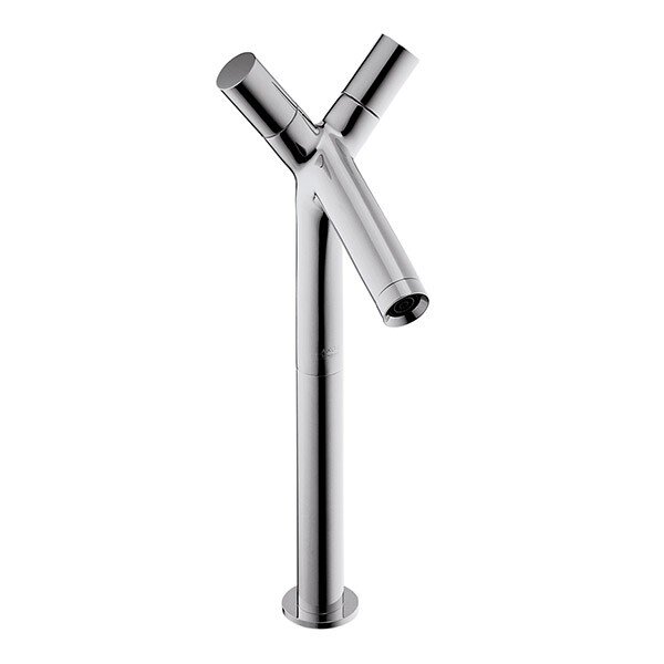 Изображение товара Смеситель для раковины Axor Starck 10050000 хром двухвентильный высокая модель