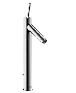 Изображение товара Смеситель для раковины Axor Starck 10120000 с донным клапаном хром