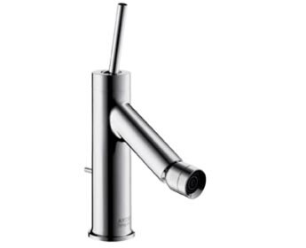 Изображение товара Смеситель для биде Axor Starck, 10211000, с донным клапаном, хром