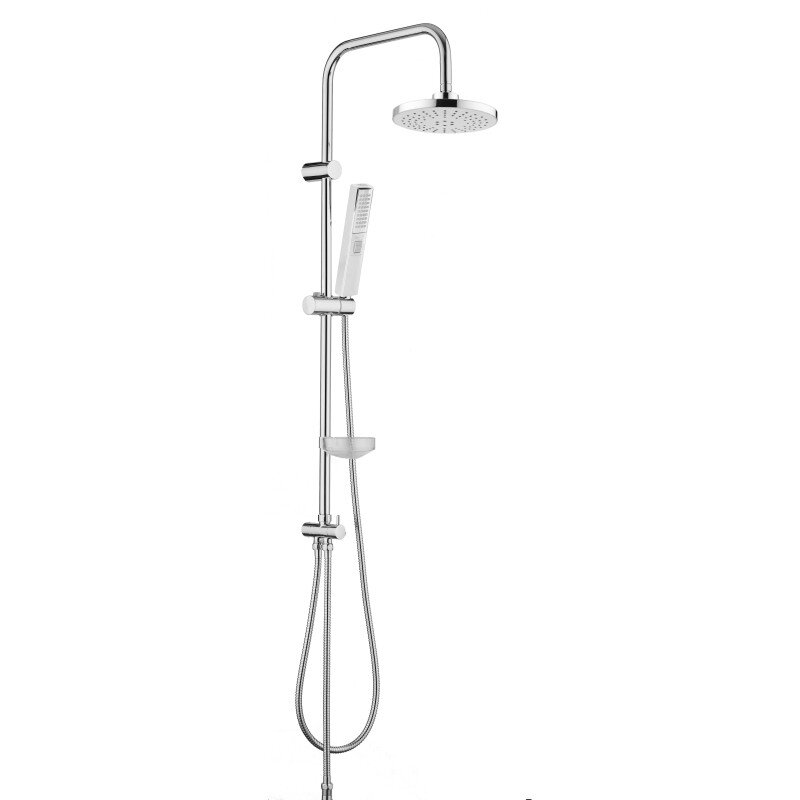 Изображение товара Душевой гарнитур Agger Supreme S003cr с верхним и ручным душем, хром