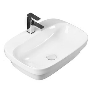 Изображение товара Раковина Aquatek Амадео AQ6042-00, 60 х 42 см, накладная, белая