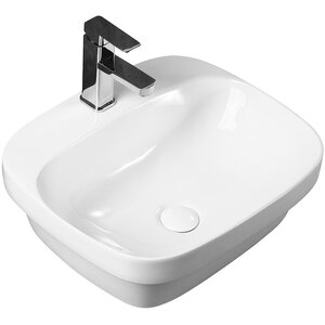 Изображение товара Раковина Aquatek Амадео AQ5042-00 50х42 см накладная белая фарфор