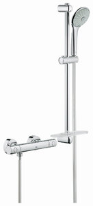 Изображение товара Смеситель для душа Grohe Grohtherm 1000 Cosmopolitan, 34321000, термостатический, с гарнитуром, хром