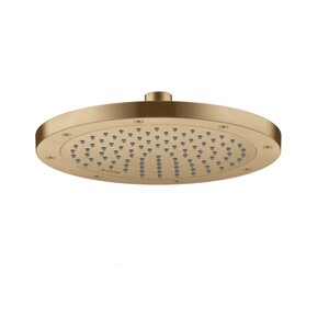 Изображение товара Верхний душ Axor ShowerSolutions 24 см Rain бронза с регулируемым шарниром