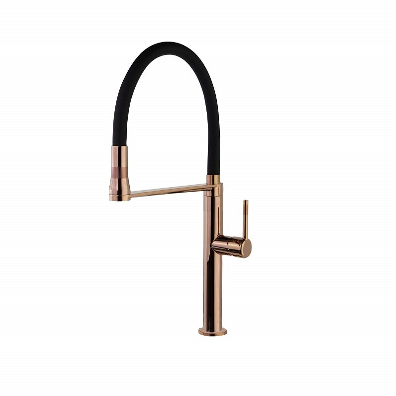 Изображение товара Смеситель Ramonsoler Kitchen 388801MACU Magnet для кухонной мойки, медь PVD