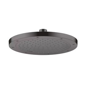 Изображение товара Верхний душ Axor ShowerSolutions 24 см Rain черный хром шлифтованный