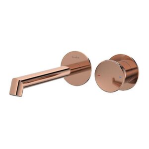 Изображение товара Смеситель настенный Teska Arte E5509 для раковины, цвет розовое золото