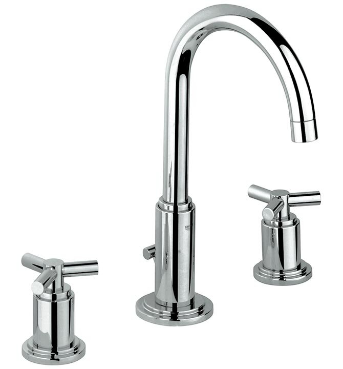 Изображение товара Смеситель для раковины Grohe Atrio с поворотным изливом и керамическими вентиля!