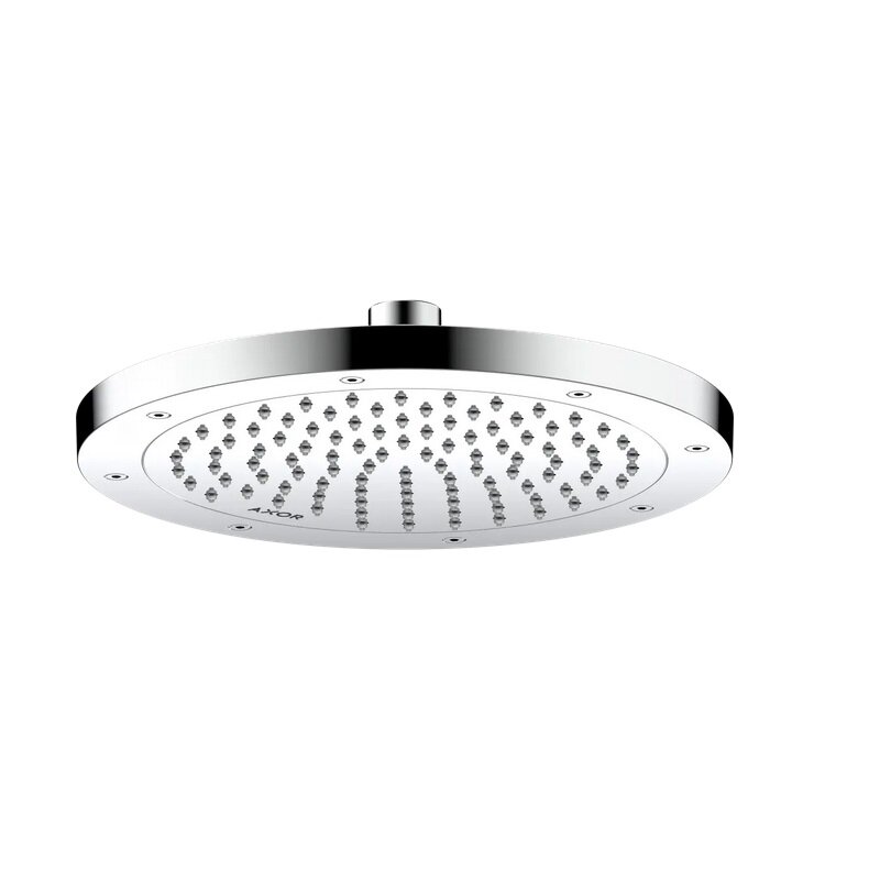 Изображение товара Верхний душ Axor ShowerSolutions 35381000, 24 см, EcoSmart, 1 режим струи, с шарнирным соединением, цвет хром