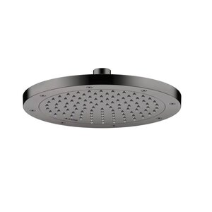 Изображение товара Верхний душ Axor ShowerSolutions 35381330, 24 см, EcoSmart, 1 режим струи, с шарнирным соединением, цвет полированный черный хром