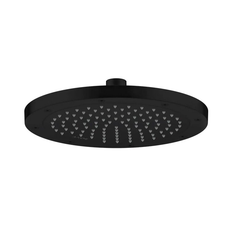 Изображение товара Верхний душ Axor ShowerSolutions 35381670, 24 см, EcoSmart, 1 режим струи, с шарнирным соединением, цвет черный матовый Изображение товара Верхний душ Axor ShowerSolutions 35381670, 24 см, EcoSmart, 1 режим струи, с шарнирным соединением, цвет черный матовый