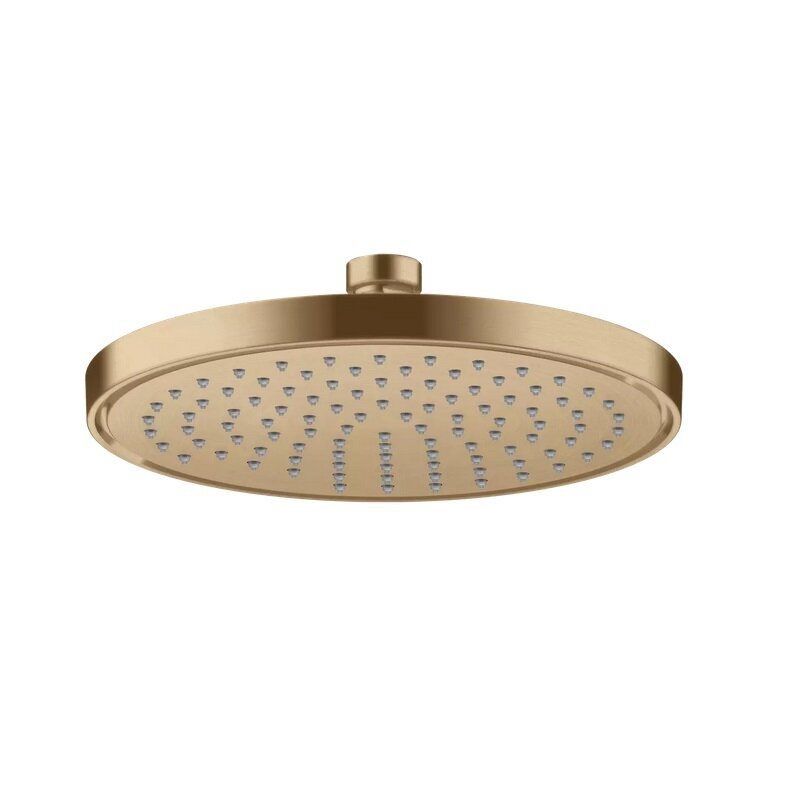Изображение товара Верхний душ Axor ShowerSolutions 26438800, 22 см,1 режим струи, с шарнирным соединением, цвет шлифованная бронза