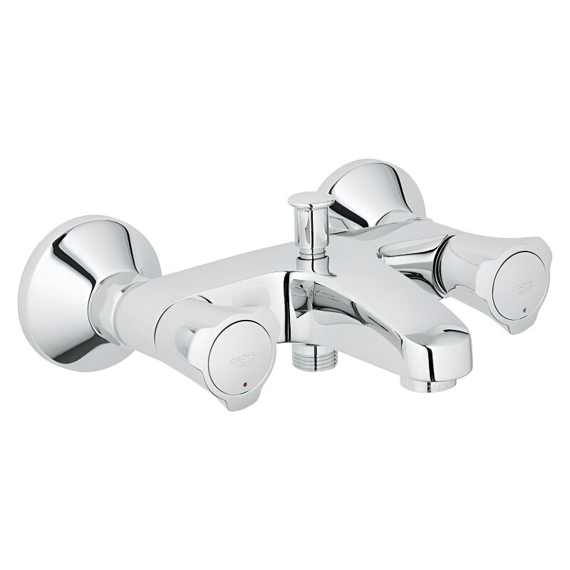 Изображение товара Смеситель Grohe Costa L для ванны и душа, хром, настенный, 2 отверстия, 7.8 см Изображение товара Смеситель Grohe Costa L для ванны и душа, хром, настенный, 2 отверстия, 7.8 см