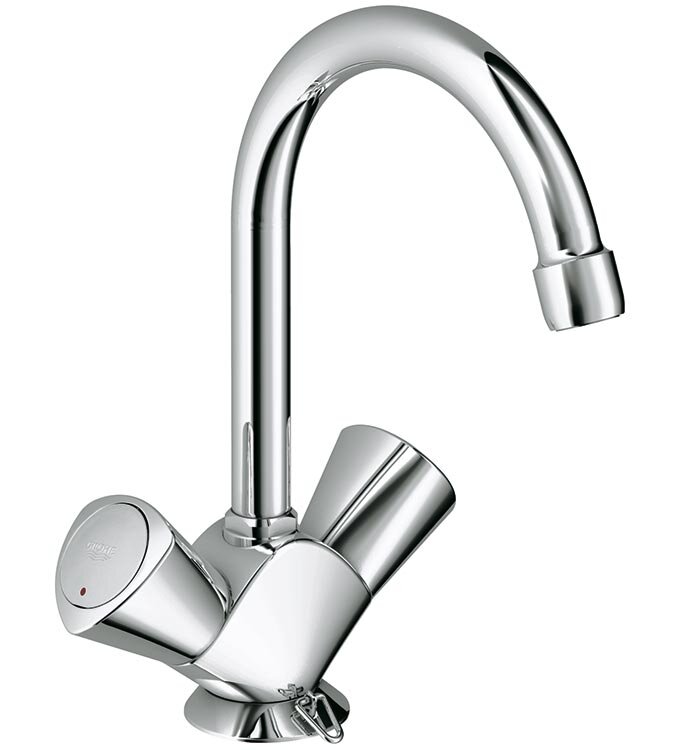 Изображение товара Смеситель для раковины Grohe Costa S, 21338001, с цепочкой, хром