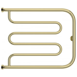 Изображение товара Полотенцесушитель водяной Сунержа Лира+, высота 50 см, ширина 65 см, боковое подключение 50 см, цвет шампань, 020-4011-5065