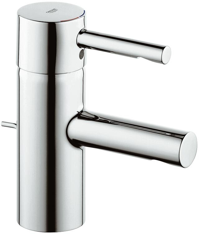 Изображение товара Смеситель для раковины Grohe Essence 33532000 хром донный клапан flexible