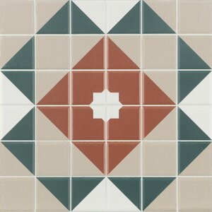 Изображение товара Керамогранит Dune Mintons 188703 Balmoral 20х20 см, коричневый