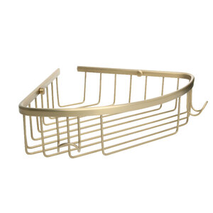 Изображение товара Полка Fixsen Hotel FX-31051-1G, угловая, 1 ярус, цвет золото сатин