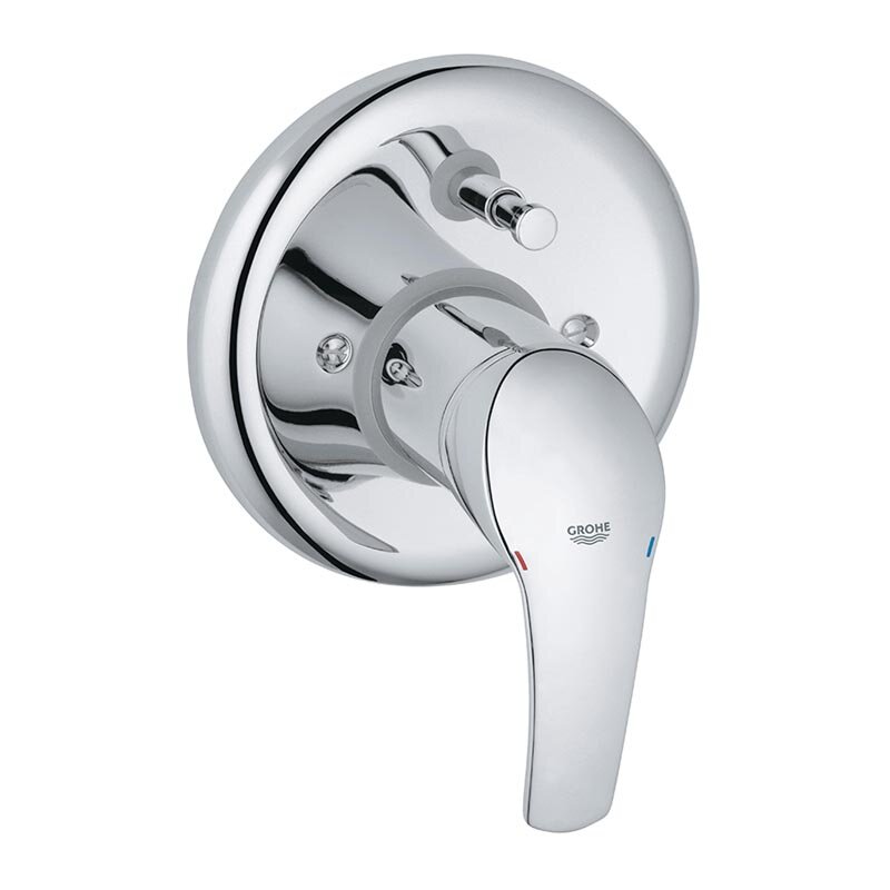 Изображение товара Смеситель для ванны и душа Grohe Eurosmart, хром, встроенный, однорычажный